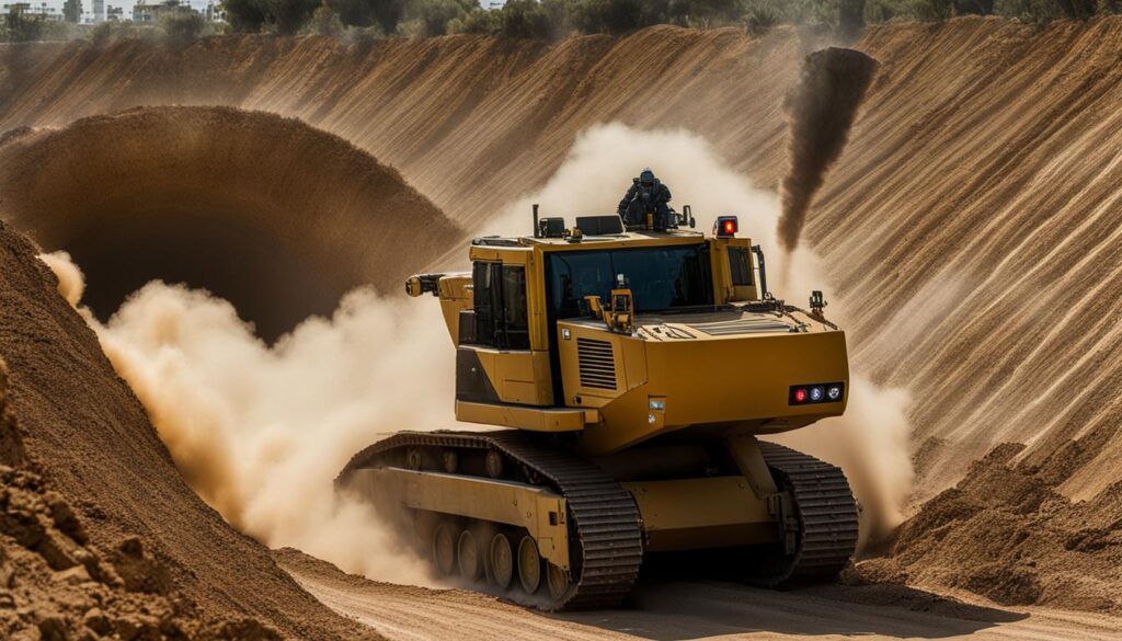 Israeli efforts to destroy tunnels