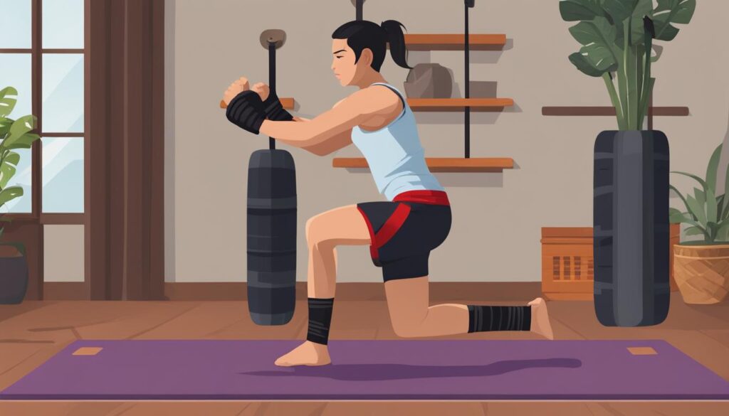 Muay Thai Kickboxing Exercises for Solo Training