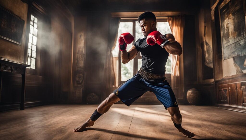 punching and sprinting