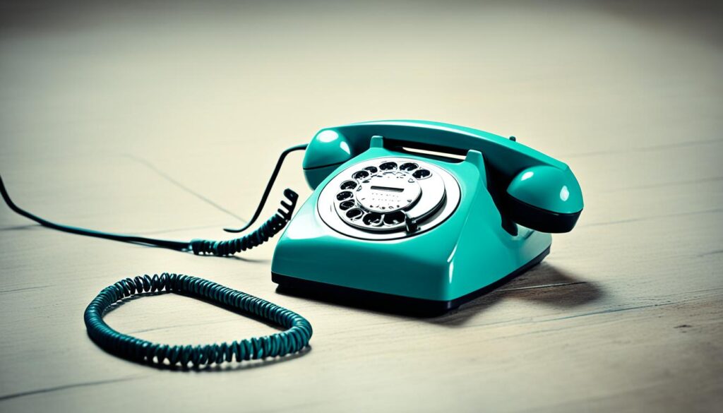 landline usage