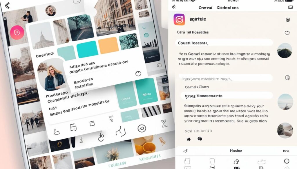 Instagram profile