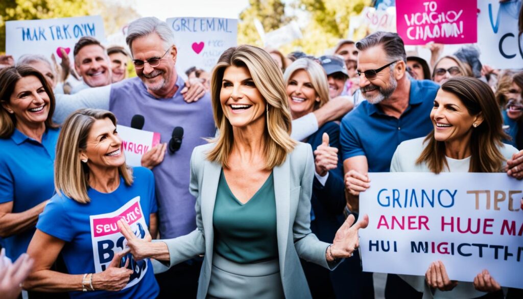 Lori Loughlin receiving community support