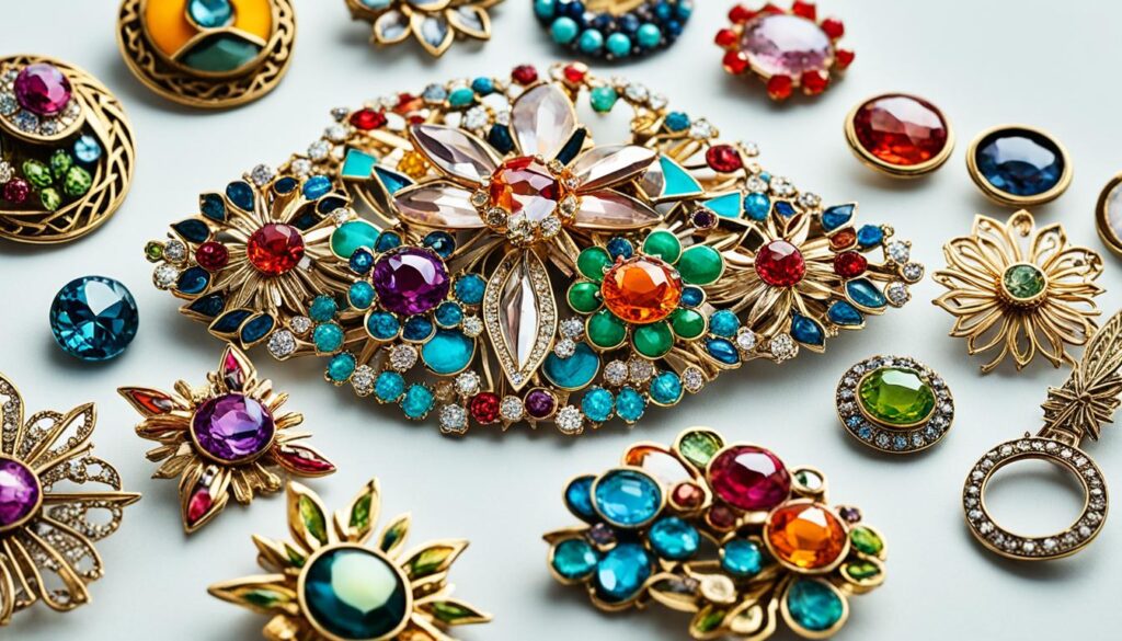 eye-catching brooches