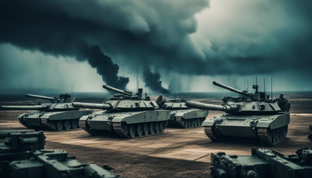 escalating military tensions