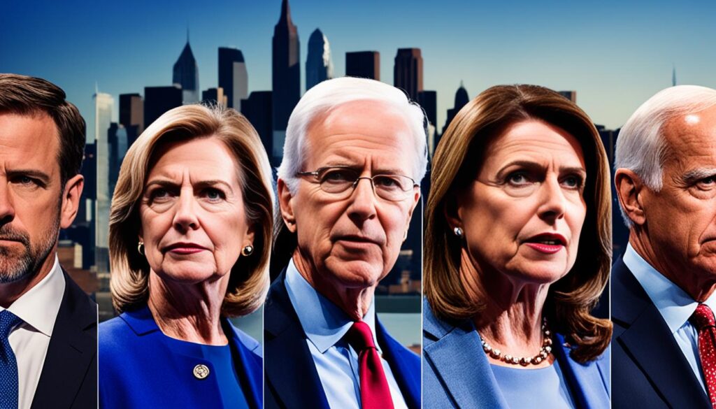 Democratic candidates facing political pressure