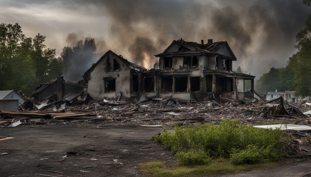 House explosion in Lincoln New York
