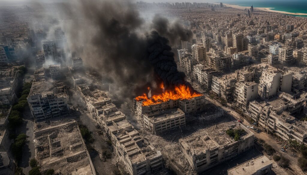 Houthi rebels drone attack