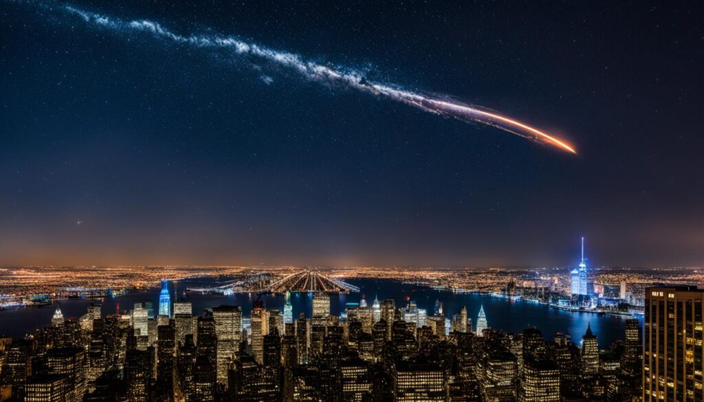 NYC astronomical sighting