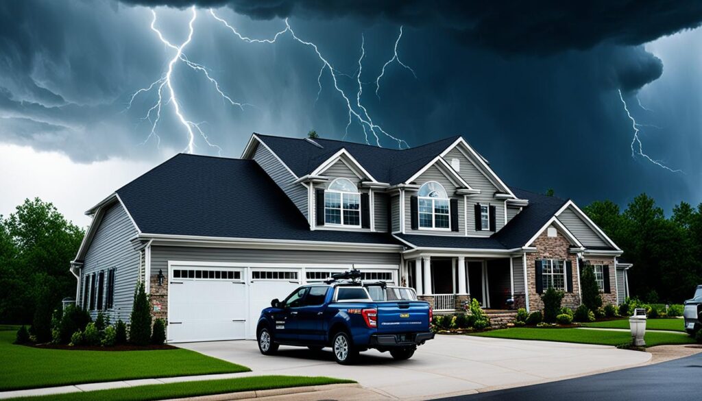 Severe thunderstorm precautions