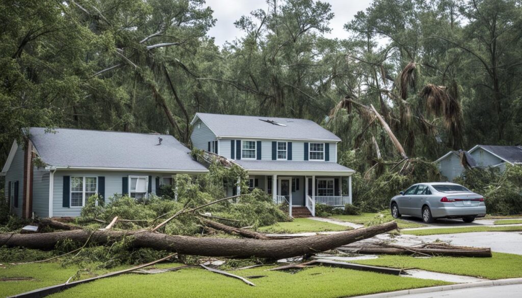 The Devastation of hurricane Beryl