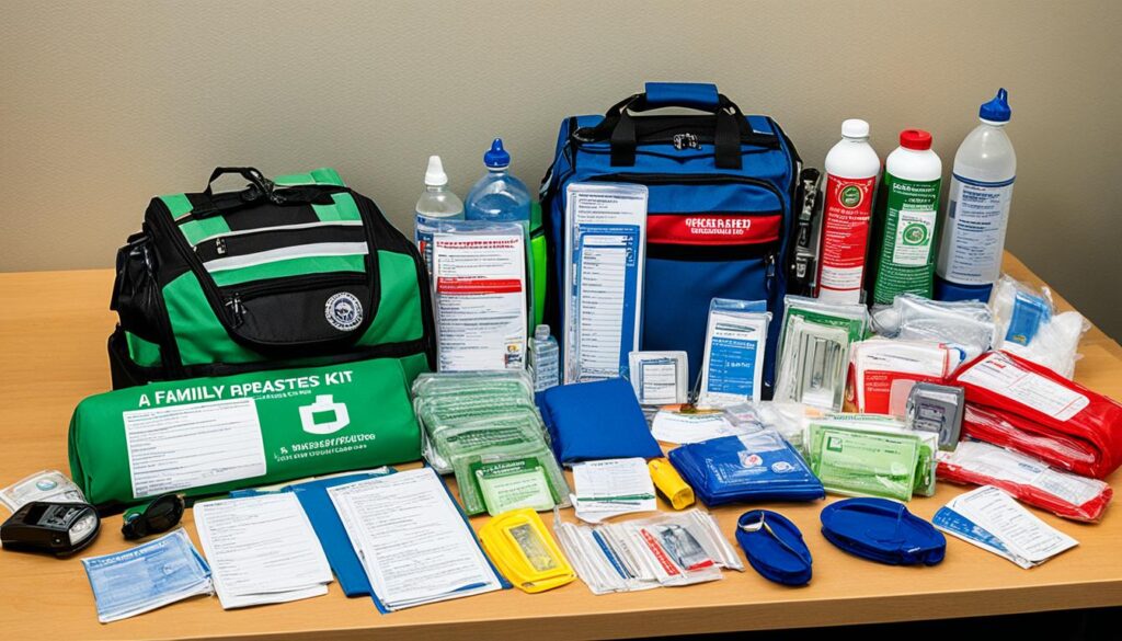 family disaster preparedness kit