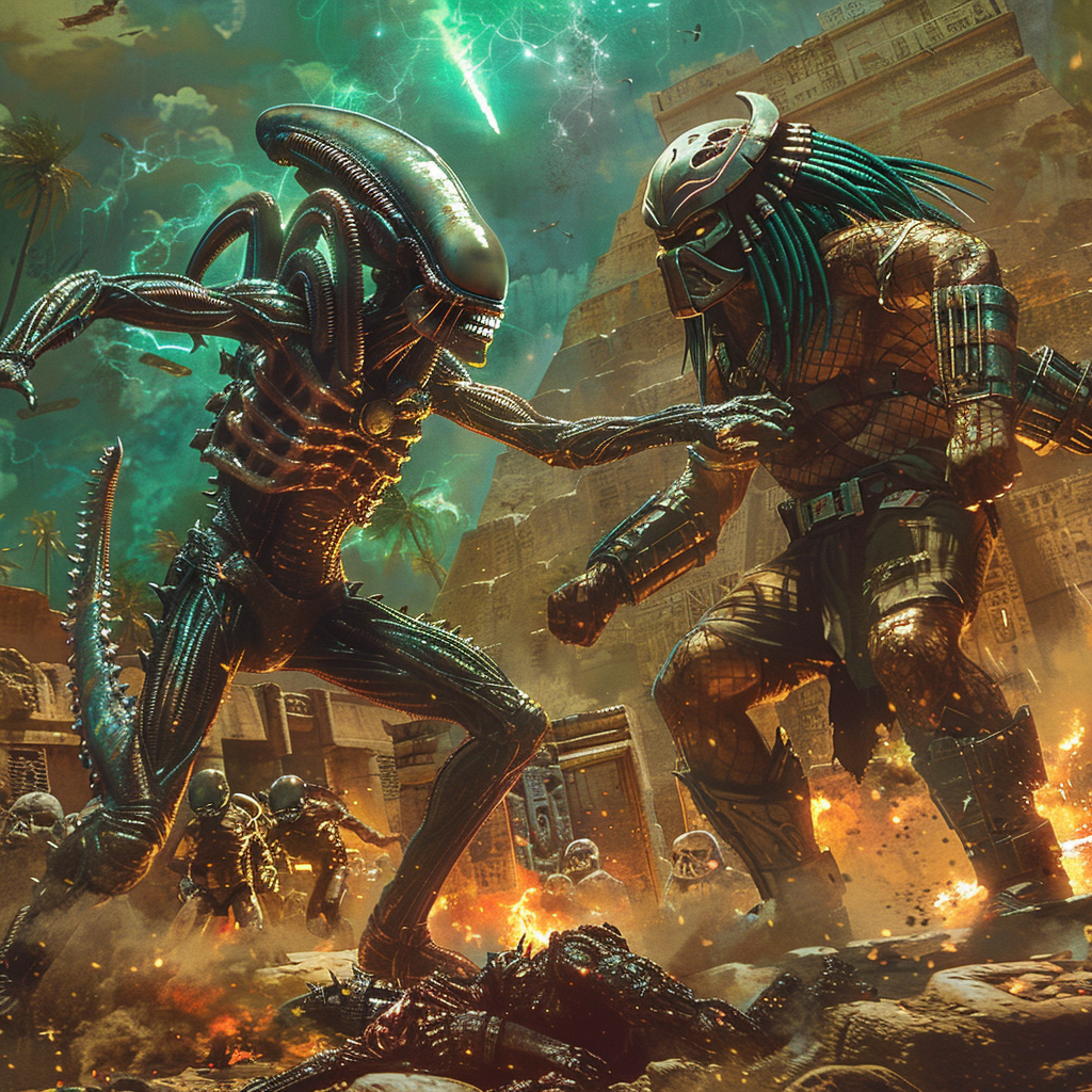Alien vs Predator movie poster Alien Movie Franchise in chronological order