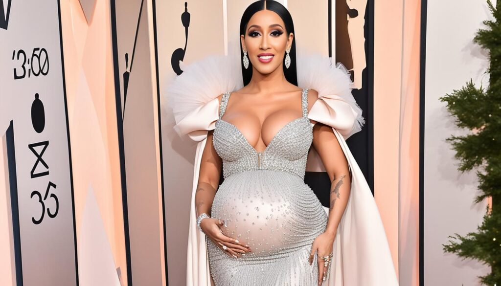 Cardi B's Pregnancy Glow
