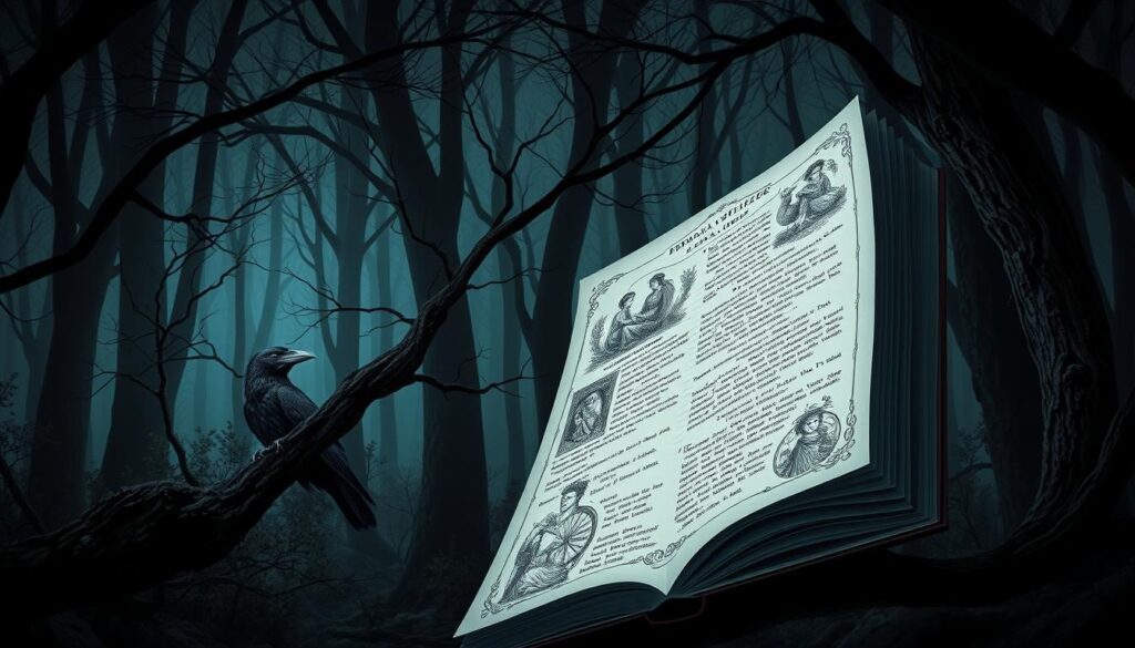 Edgar Allan Poe's literary contributions