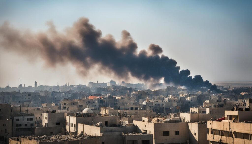 Gaza conflict escalation