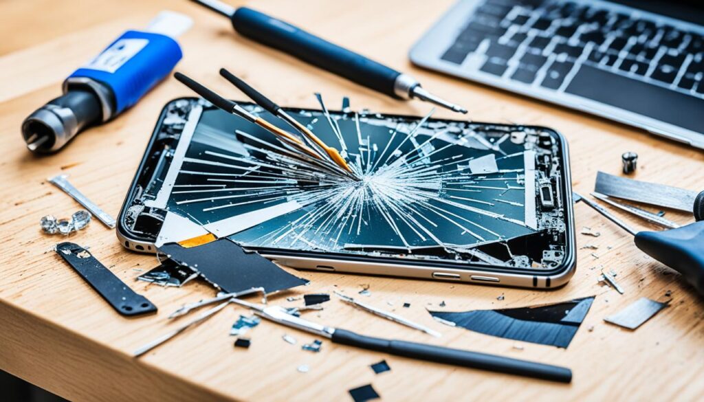 iPhone screen repair