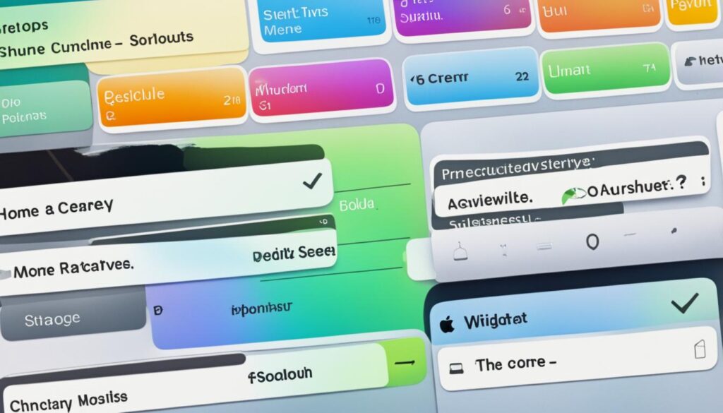iphone shortcuts widget