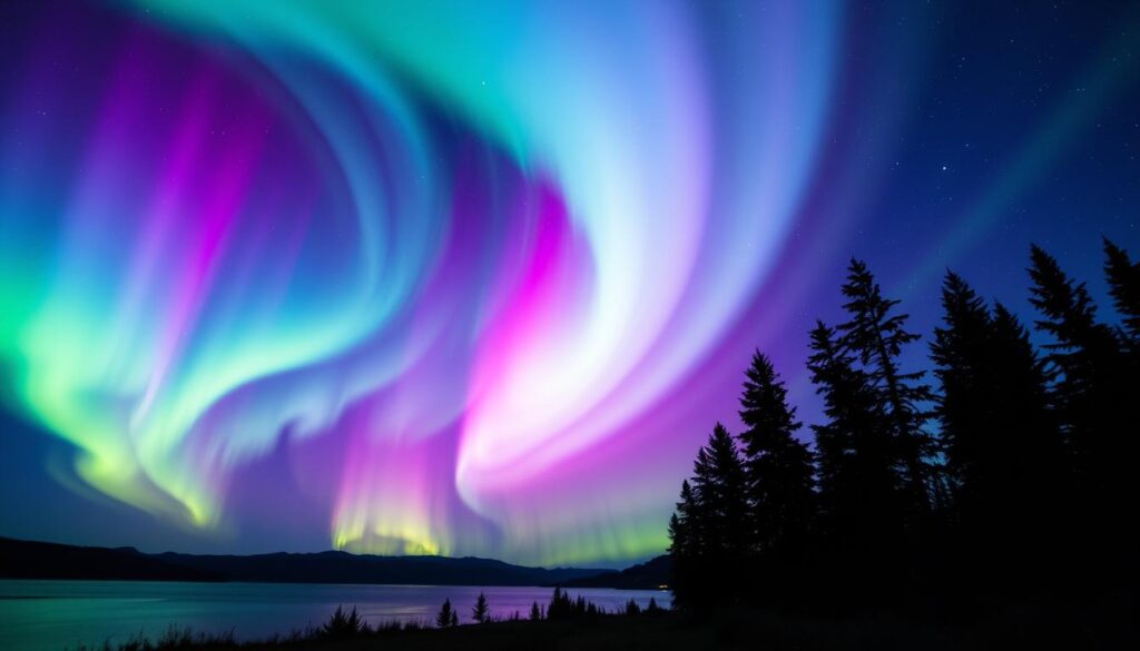 Aurora Borealis color palette