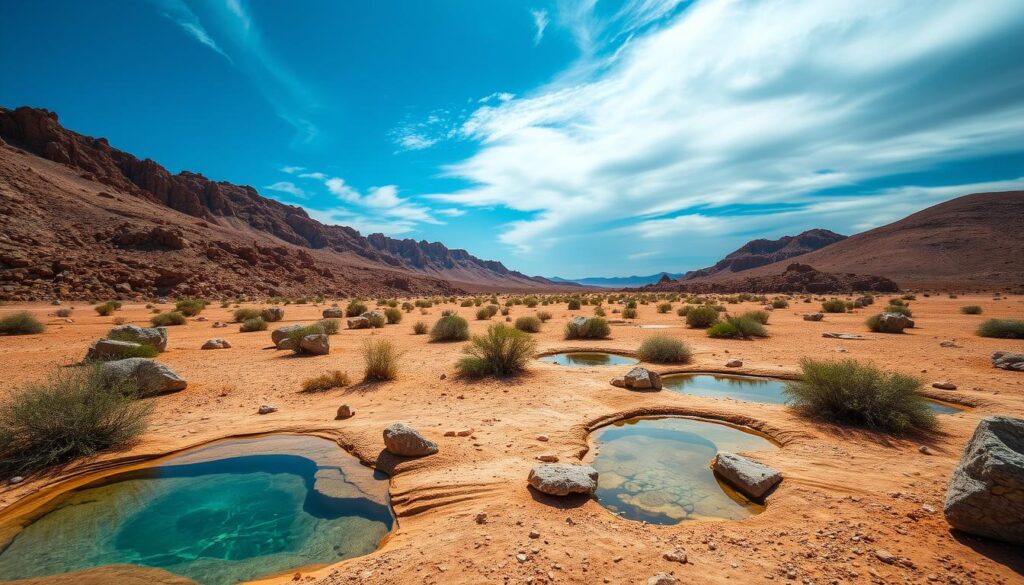 Desert water sources