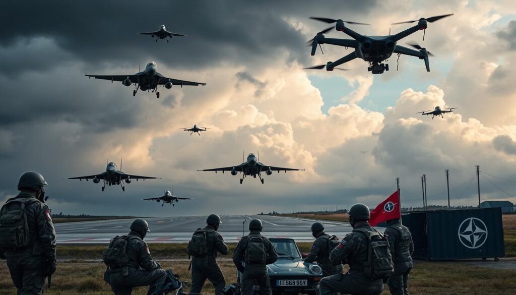 NATO response to drone incursions