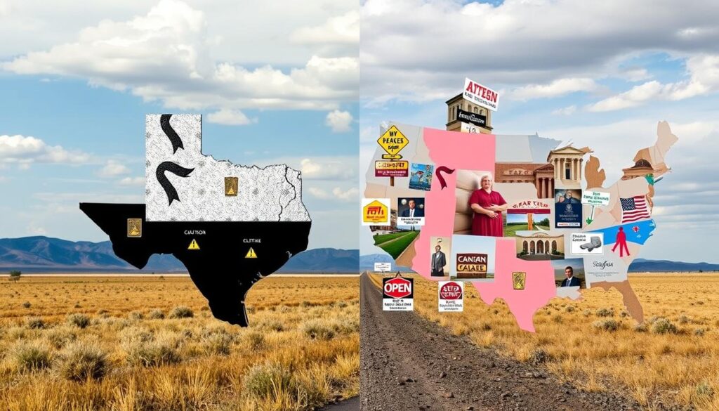 Comparison of abortion restrictions in Texas and other states