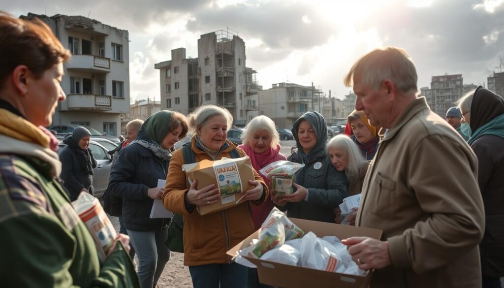 Humanitarian assistance for Ukrainian civilians