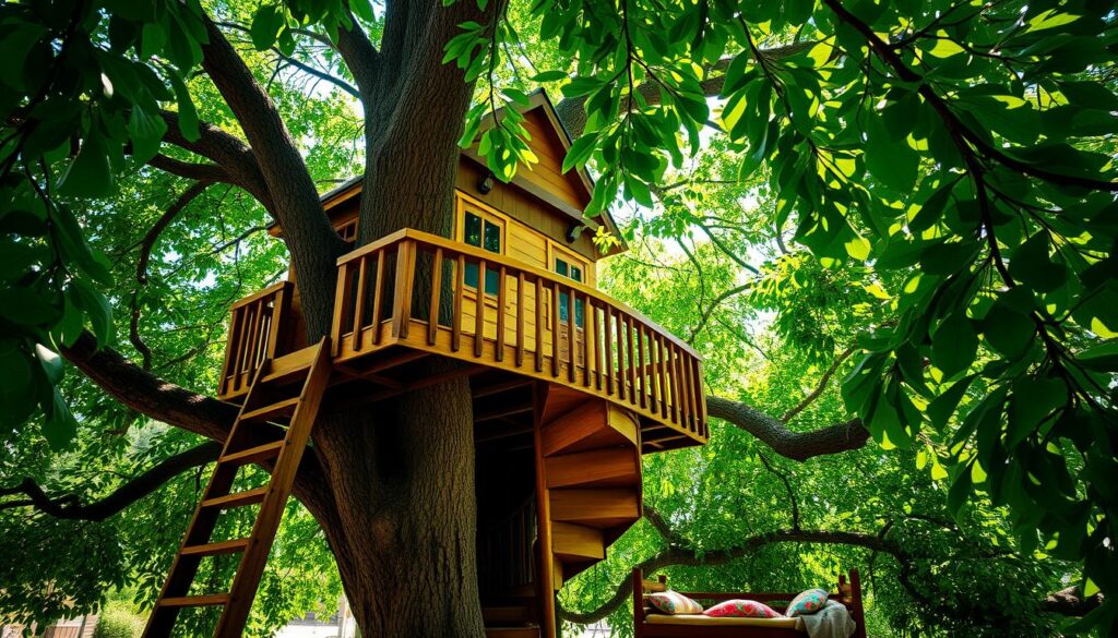 Tree house safety features