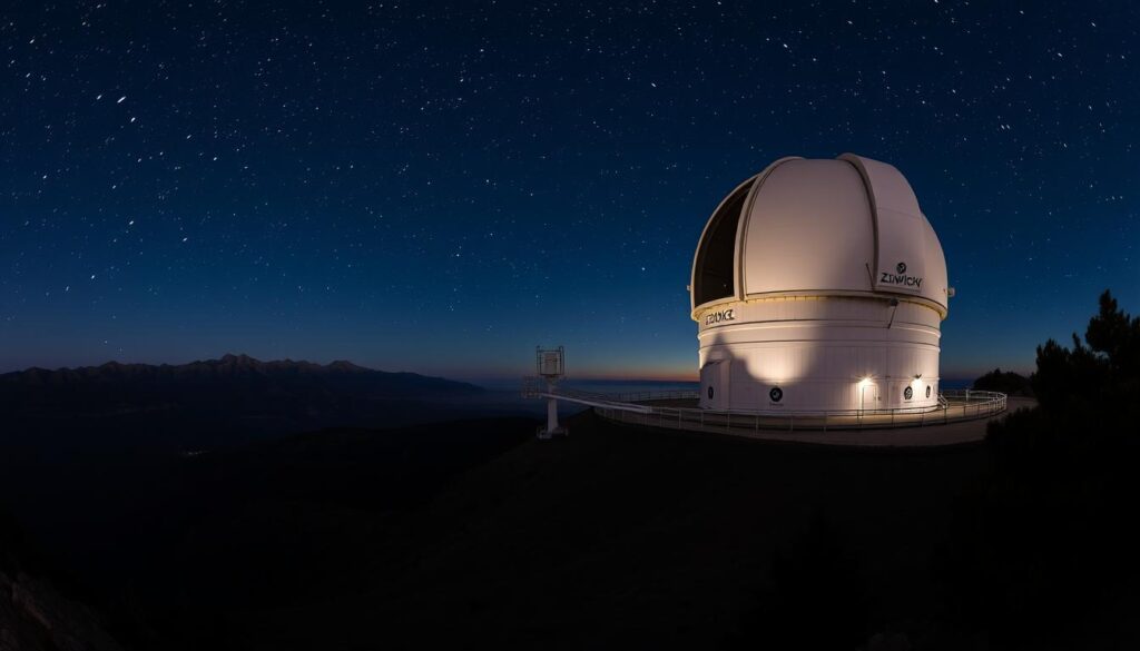 Zwicky Transient Facility telescope at Palomar Observatory
