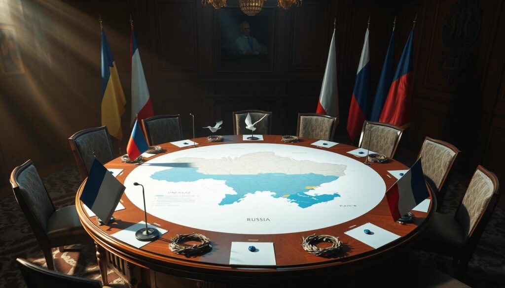 France Ukraine negotiate Russia