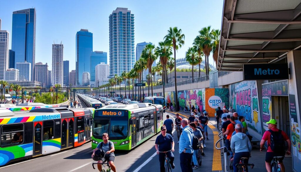 Los Angeles public transit