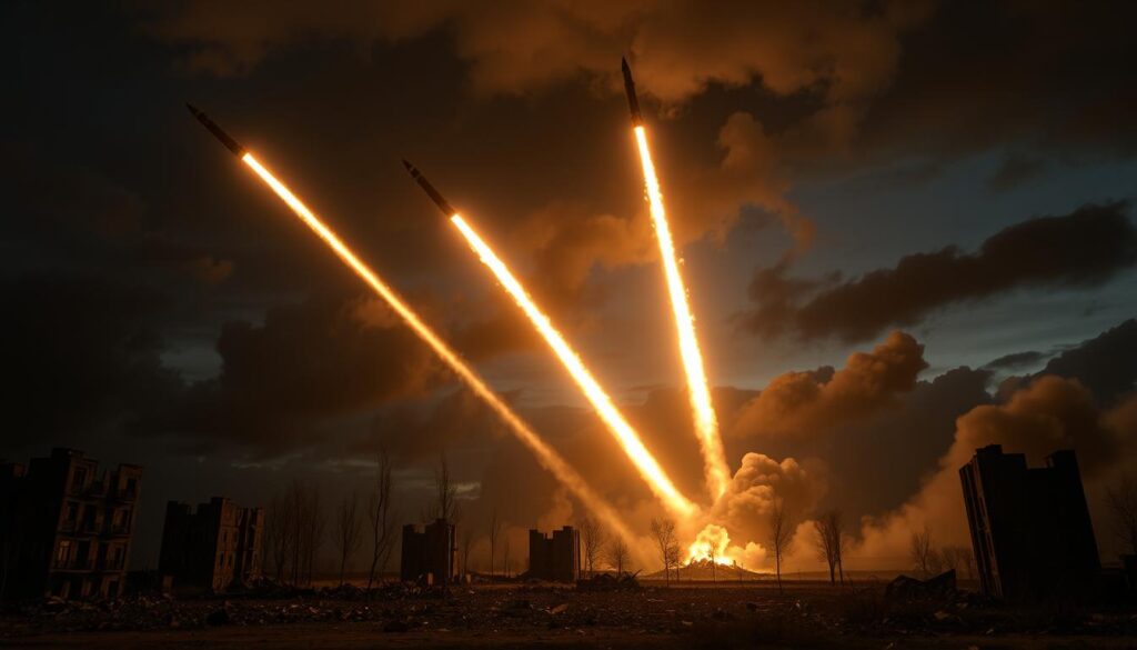 Russian missile strikes on Ukraine