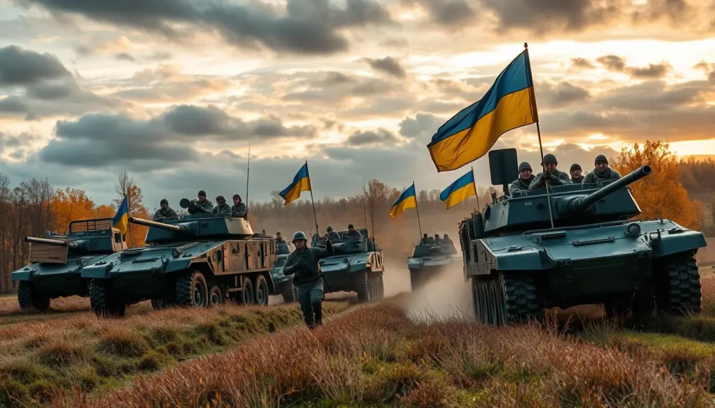 Ukrainian military advances in Kursk