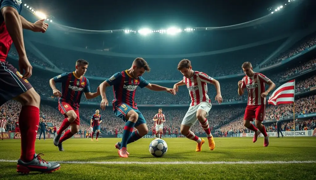 Barcelona vs Atletico rivalry