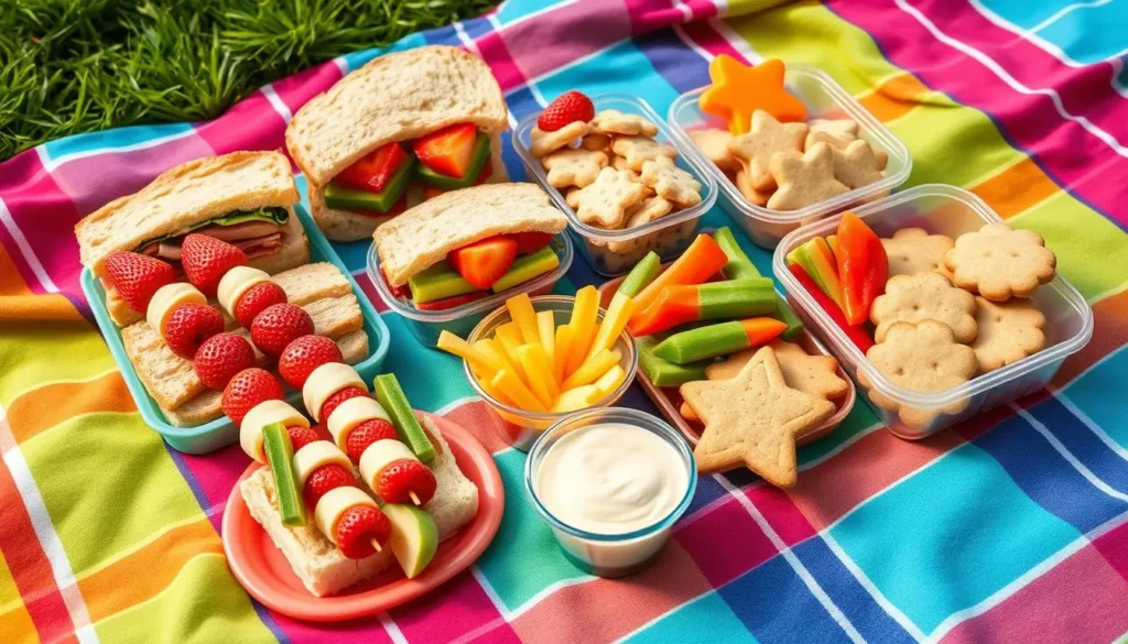 Kid-friendly snacks and lunches