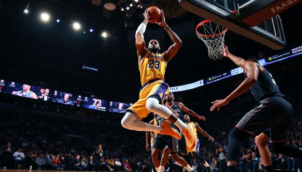 LeBron James performance
