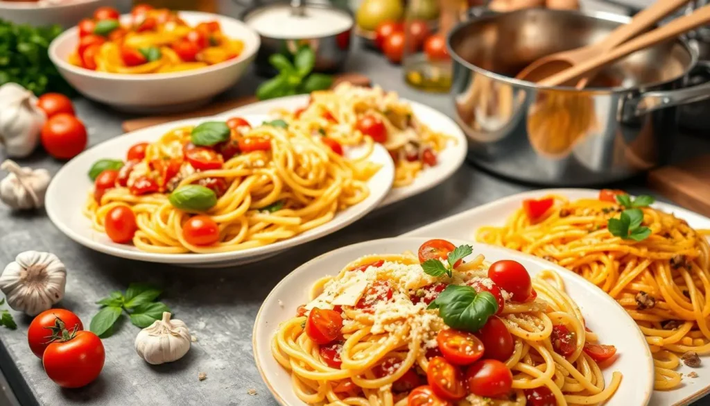 Quick and delicious pasta dishes