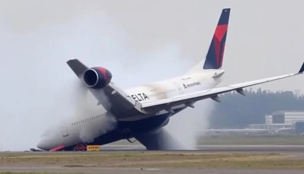 delta plane crash toronto