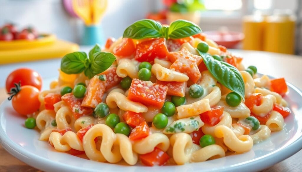 Kid-friendly pasta dish