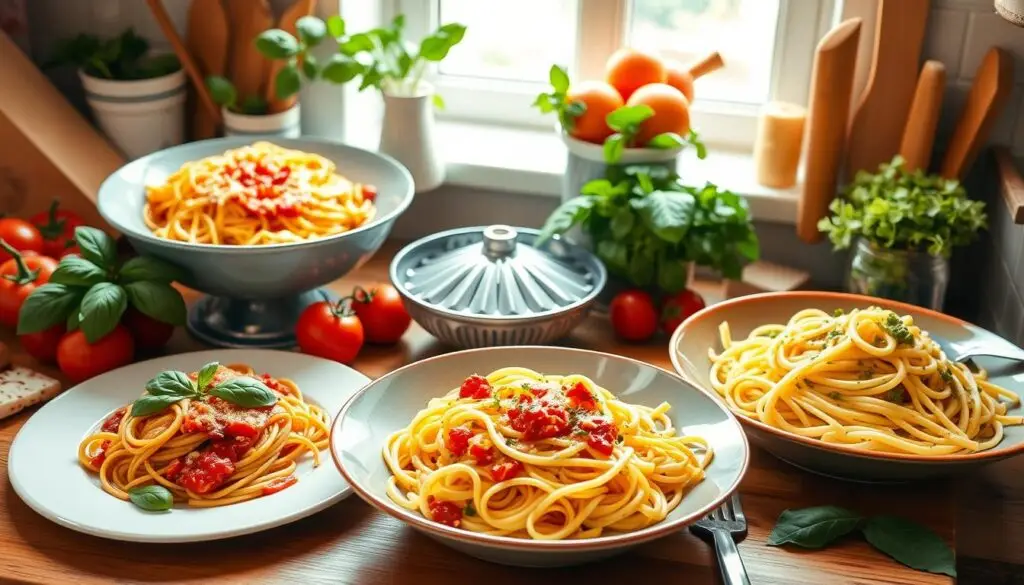 Quick and easy pasta dishes