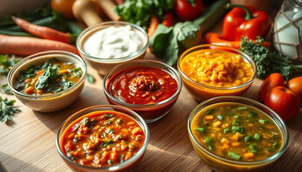 Sneaky vegetables in sauces