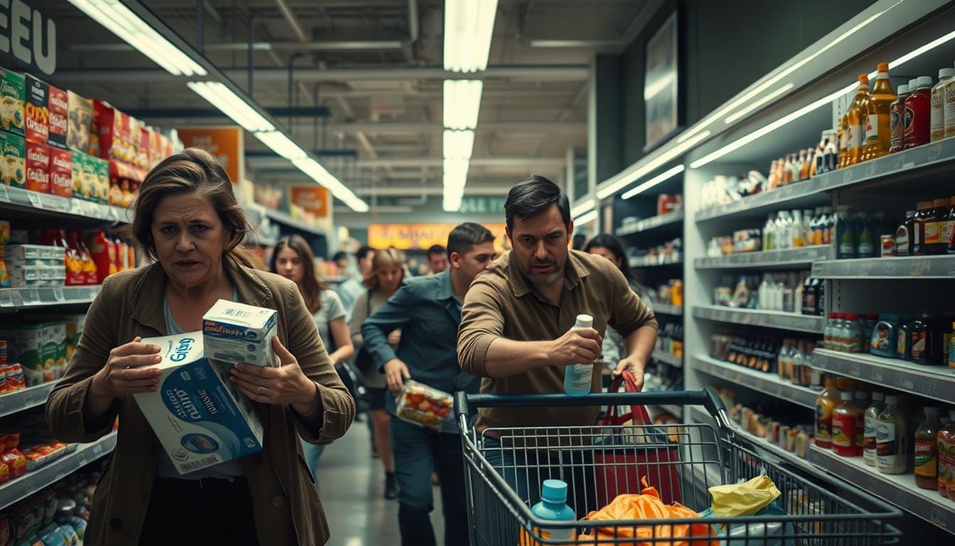 Costco Experiences Surge in Panic Buying