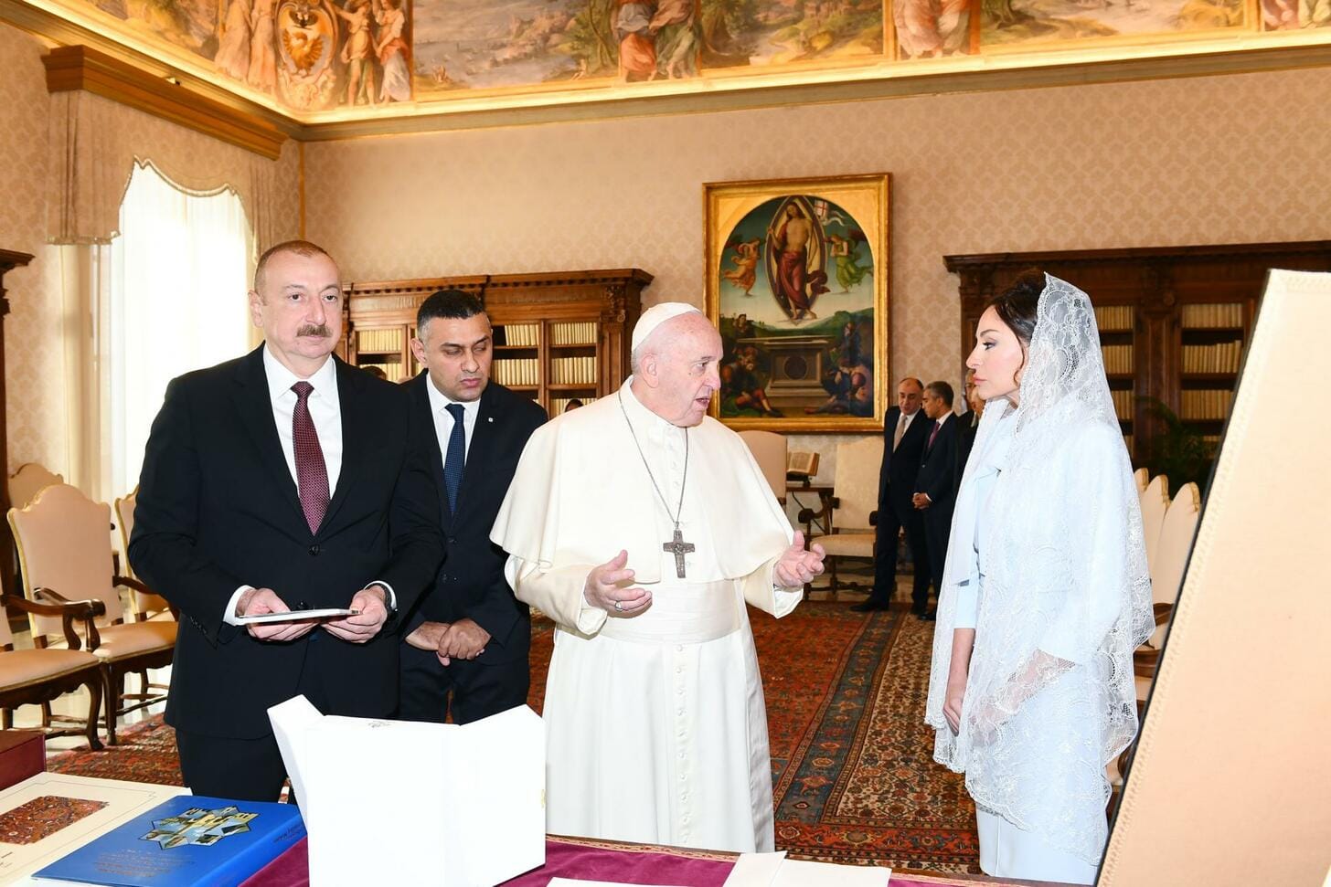 Pope Francis Ilham Aliyev met with Pope Francis in Vatican Press Service of the President of the Republic of Azerbaijan Pope Francis Ilham Aliyev met with Pope Francis in Vatican Press Service of the President of the Republic of Azerbaijan