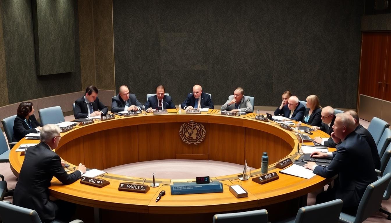 United Nations Security Council meeting discussing Israel control Gaza situation Israel's Strategic Plans to Assume Control of Gaza
