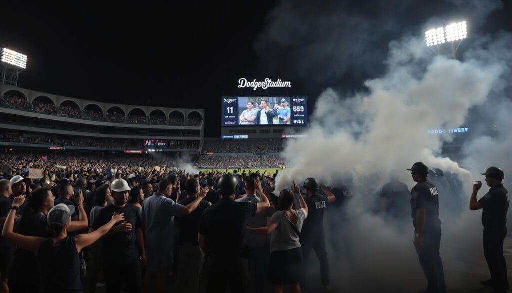 Chaos at Dodger Stadium: ICE Agents Accused of Attempted Raid