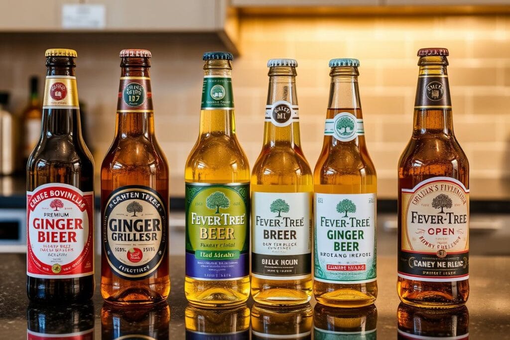 Various ginger beer brands for Moscow Mules Various ginger beer brands for Moscow Mules