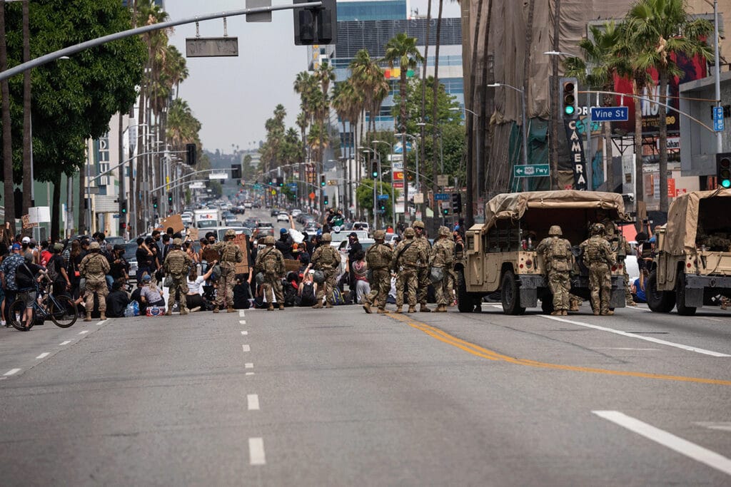 National Guard Deployment Unlawful