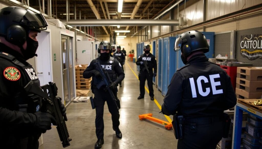 Over 450 Detained in Georgia ICE Immigration Raids crackdown