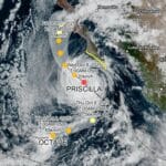 Tropical Storm Priscilla Tracking Along Mexico’s Pacific